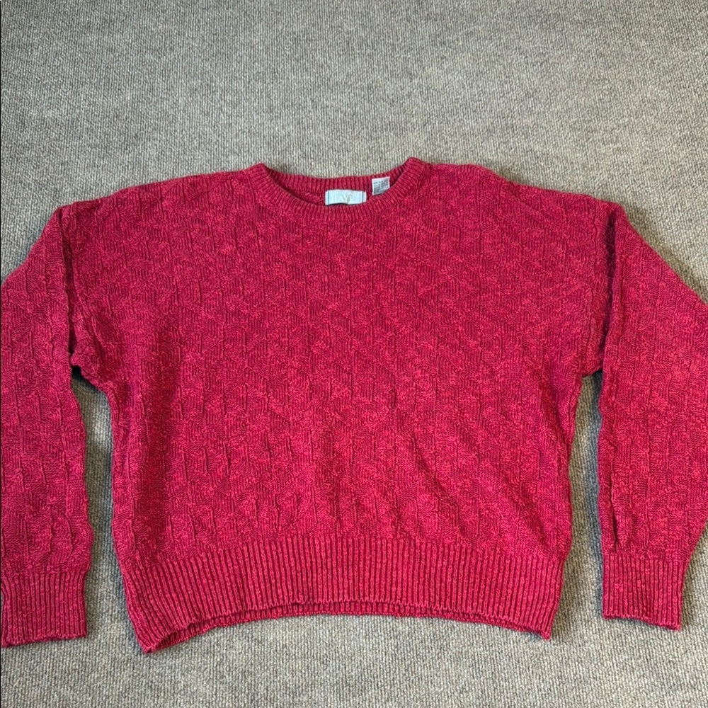 VINTAGE Christopher Hayes Sweater Mens X-Large Linen Cotton